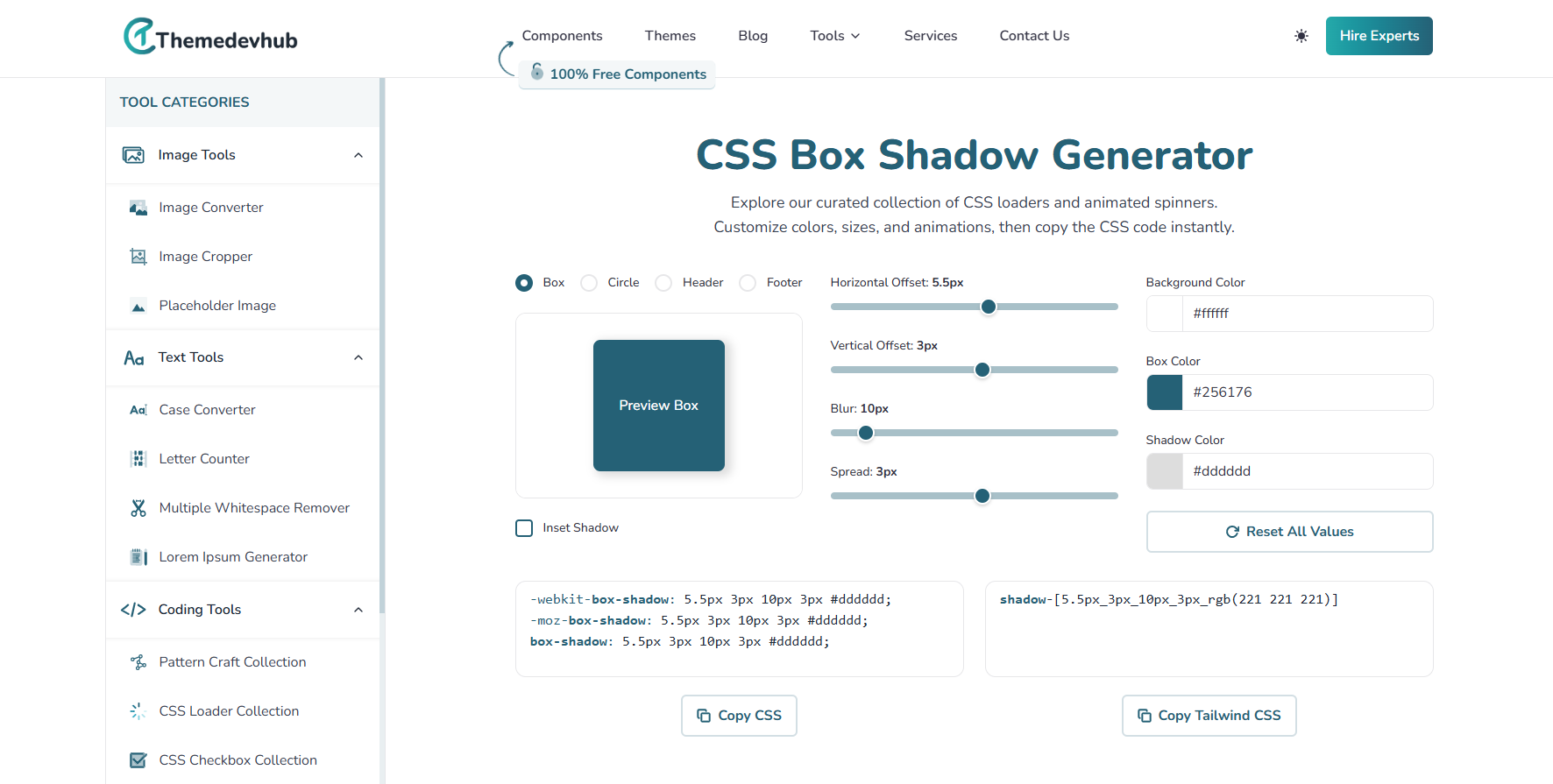 CSS Box Shadow Generator - Create Custom Shadows Online